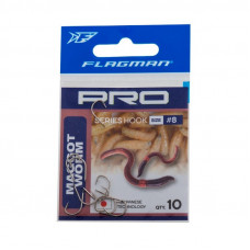 FLAGMAN Крючок Pro Maggot Worm №10 10шт