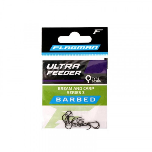 FLAGMAN Крючок Ultra Feeder Bream And Carp Series 3 №12 12шт