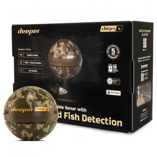 Беспроводной эхолот Deeper Smart Sonar CHIRP+ 4.0