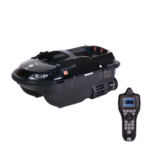 Прикормочный кораблик Boatman Vulcan GPS Black (Carbon)