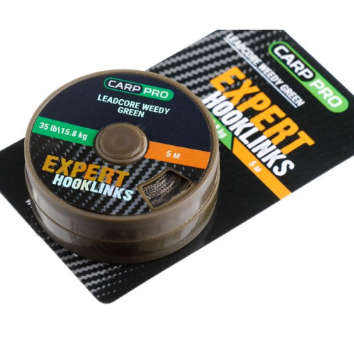 Ледкор зеленого цвета Carp Pro 5м 35lb