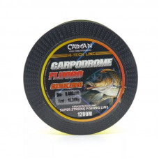 Леска Caiman Carpodrome Fluoro yellow 1200м 0,252мм 205415