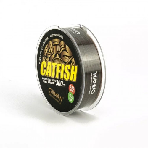 Леска Caiman Catfish 300м 0,60мм темно-коричневая 185039