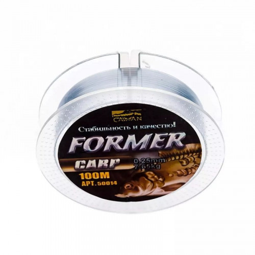 Леска Caiman Former карп 100м 0.30 мм прозрачная