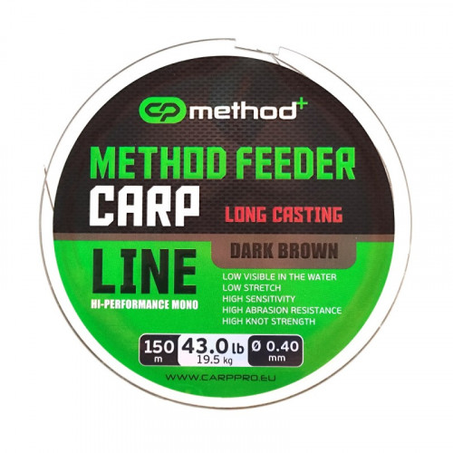 Леска CARP PRO Method+ Method Feeder Carp 150м 0,40мм