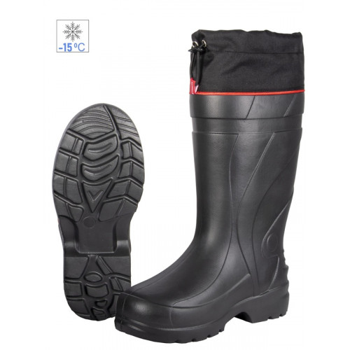 Сапоги зимние Norfin STEP LIGHT с манж. черн. EVA р.45-46