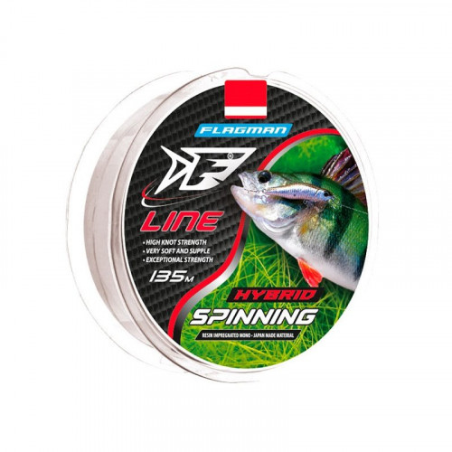 FLAGMAN Леска F-Line Spinning 135м 0,35мм