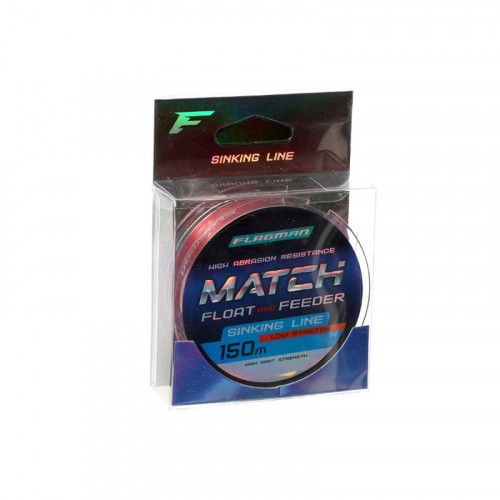 FLAGMAN Леска Match and Feeder Sinking Line 150м 0,20мм