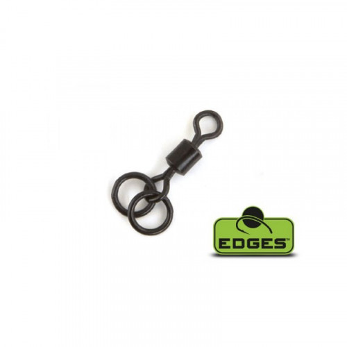 FOX EDGES Double Ring Swivel ВЕРТЛЮГ С ДВОЙНЫМ КОЛЬЦОМ CAC495