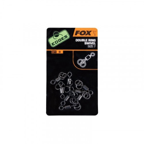 FOX EDGES Double Ring Swivel ВЕРТЛЮГ С ДВОЙНЫМ КОЛЬЦОМ CAC495