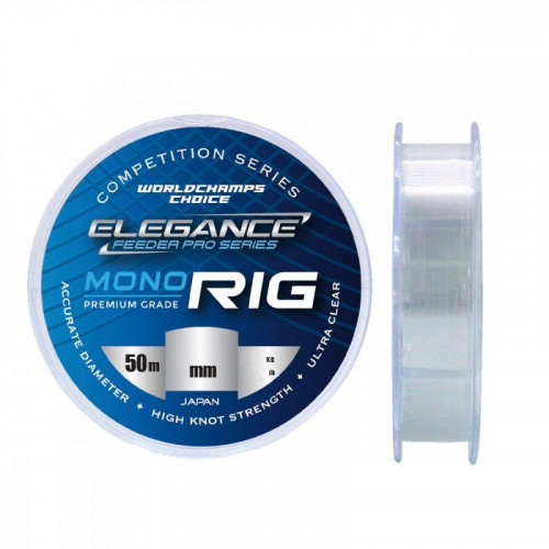 Леска ELEGANCE FEEDER PRO 50м Mono Rig 0,133мм 1,79кг