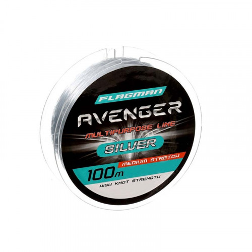 Леска Flagman Avenger Silver Line 100м 0.35мм