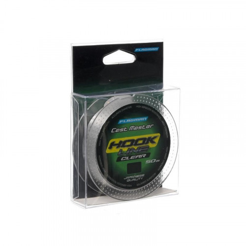 Леска Flagman Cast Master Hook Line Clear 50м 0.12мм