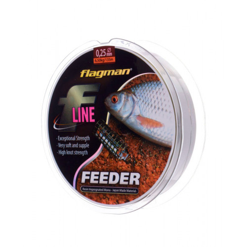 Леска FLAGMAN F - LINE FEEDER 135м 0.22мм