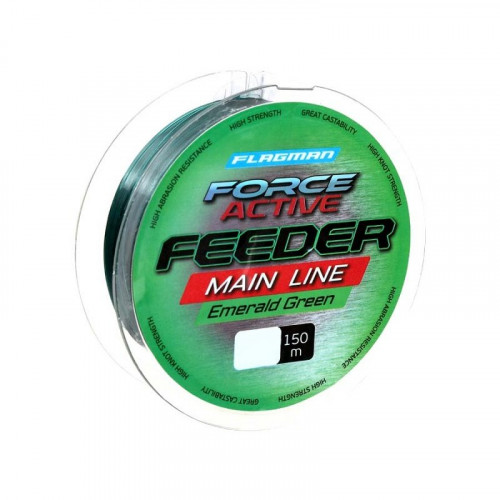 Леска FLAGMAN Force Active Feeder Main Line 150м 0,235мм