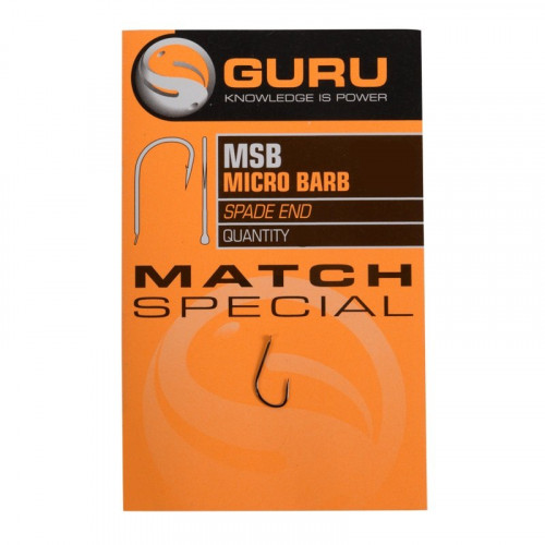 GURU Крючок Match Special Barbed №16 c бородкой