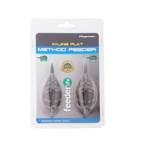 Hабор кормушек Flagman Flat feeder Large 2шт 70гр+80гр
