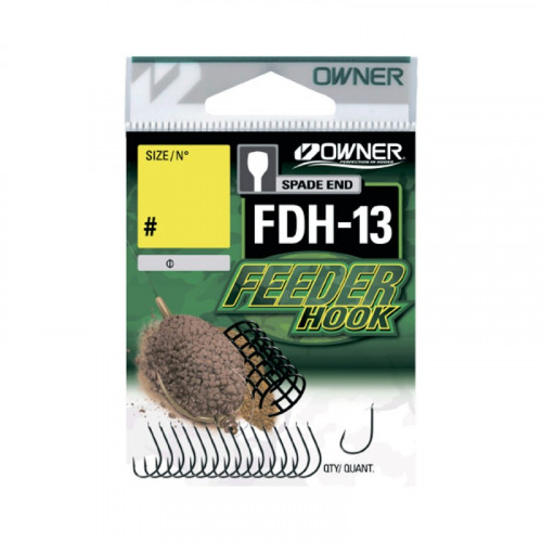 OWNER Крючок Feeder Hook FDH-13 BC №14 17шт
