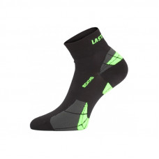 Носки Lasting CTF 906 polypropylene+nylon черный/зеленый L (42-45)