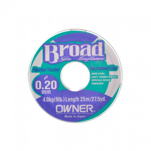 Леска Owner BROAD 0.16mm