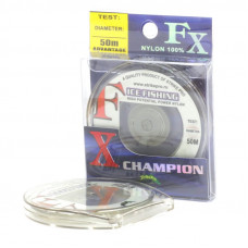 Леска Strike Pro FX Champion прозрачная 0,165mm 3,0кг 50m