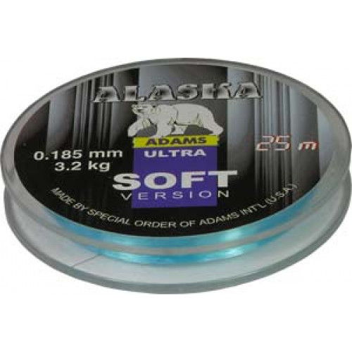 Леска зимняя Adams Alaska ultra soft 25/0.12