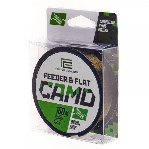 Леска моно. Feeder Concept FEEDER&FLAT Camo 150/030