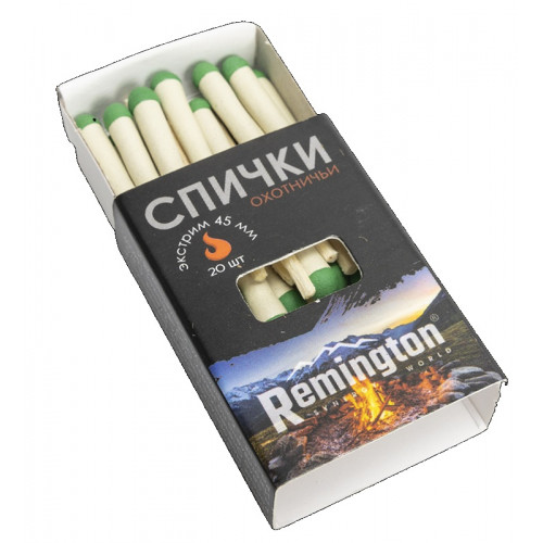 Спички Remington SW охотничьи (экстрим) 45 мм