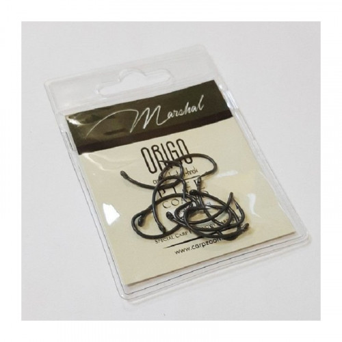 Marshal Origo Curve Shank T-Hook #6 Карповый крючок с тефлоновым покрытием 10у
