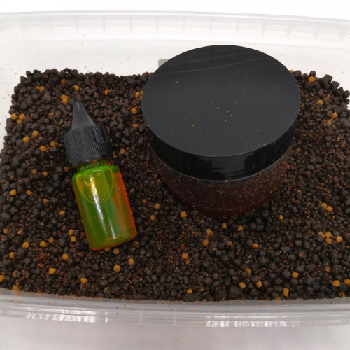 Method mix Pellets + Fluoro + Liquid Krill (криль) CARPHUNTER