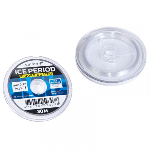 Леска моно. зим. Salmo ICE PERIOD FLUORO COATED 030/012