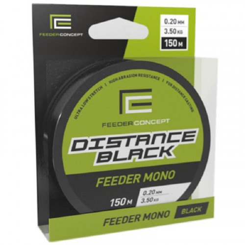 Леска монофильная Feeder Concept Distance Black 150/022 (FC4001-022)