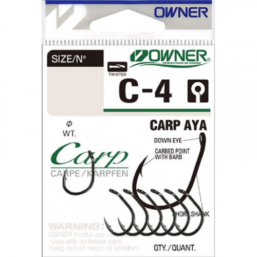 OWNER Крючок Carp Aya BC №4 7шт