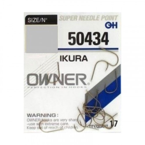 OWNER Крючок Ikura brown №12 18шт