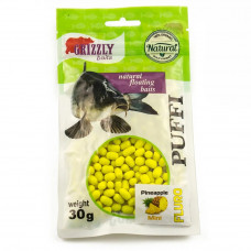 Воздушное пенотесто Fluoro PUFFI Grizzly baits (Ананас) 30g