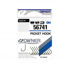 OWNER Крючок Picket Hook brown №12 12шт