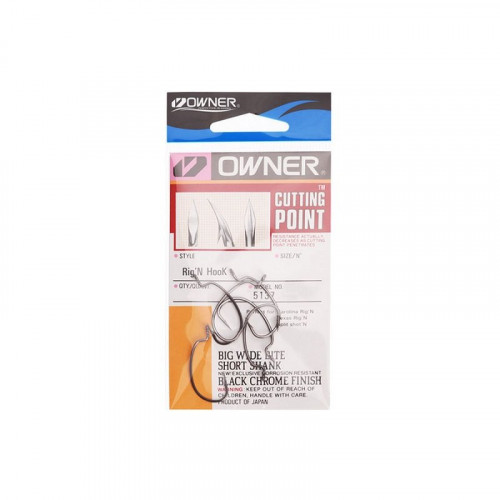 OWNER Крючок Rig`N Hook BC №3/0 5шт
