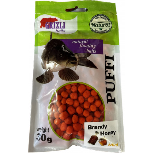 Воздушное пенотесто PUFFI Grizzly baits (Бренди-мед)