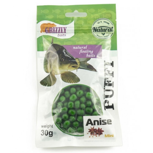 Воздушное тесто Grizzly Puffi Mini 30г 8мм Anise Анис (98003003)