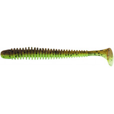 Силикон Keitech Swing Impact 4.5  401 Green Pumpkin / Chartreuse