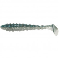 Силикон Keitech Swing Impact FAT 3.3   7уп  ц:431 silver shiner
