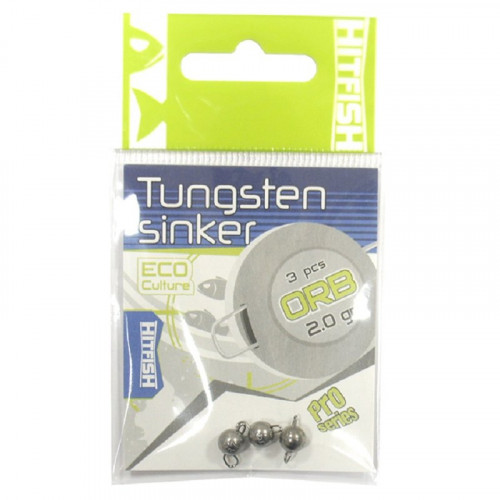 Вольфрамовый груз HITFISH Tungsten sinker ORB 1.5 gr (4 шт\уп)