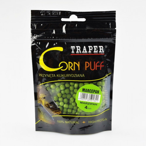 Вулканизированная кукуруза Traper Corn Puff 4мм 20г Marcepan