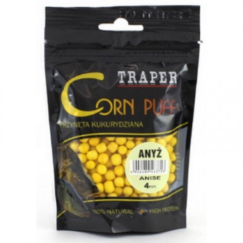 Вулканизированная кукуруза Traper Corn Puff 4мм 20г Анис