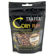 Вулканизированная кукуруза Traper Corn Puff 4мм 20г Шоколад