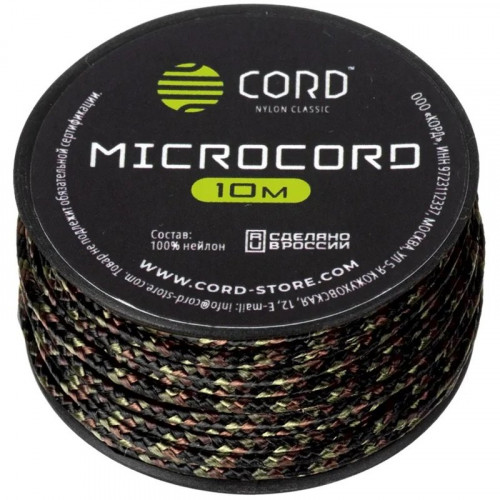 Микрокорд CORD катушка 10м (woodland)