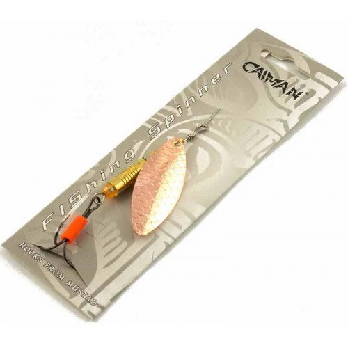 Блесна вращающаяся Caiman Longy classic 10гр #3 цвет CA01