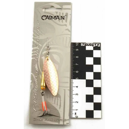 Блесна вращающаяся Caiman Longy classic 10гр #3 цвет CA01