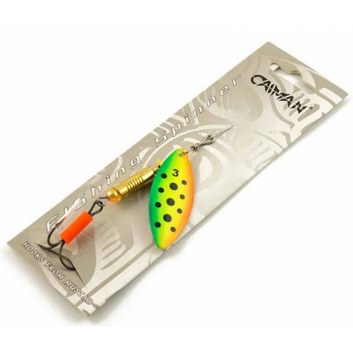 Блесна вращающаяся Caiman Longy classic 10гр #3 цвет CA04