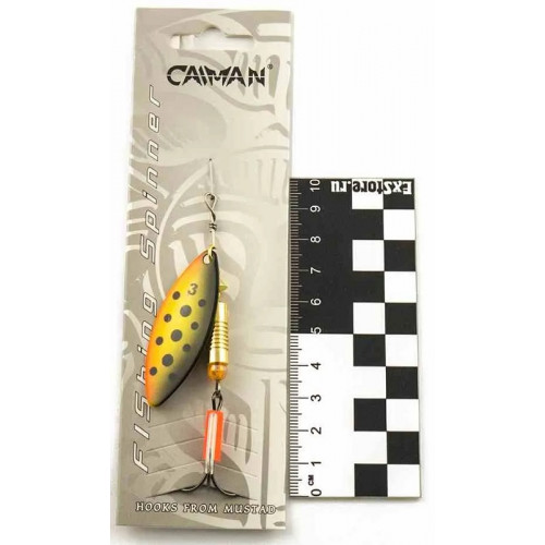 Блесна вращающаяся Caiman Longy classic 10гр #3 цвет CA05